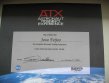 Certificado pruebas superadas en el ATX, de la NASA.