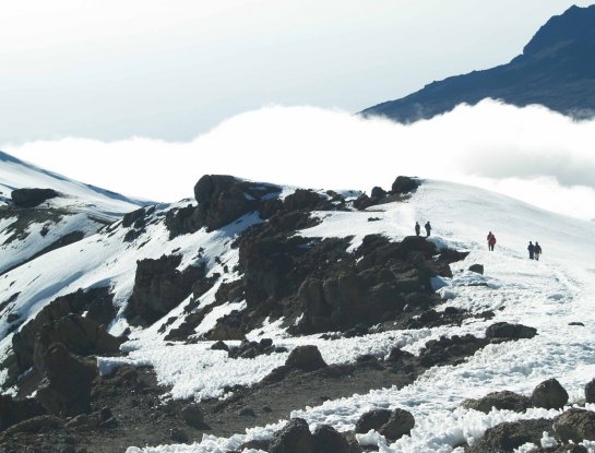 Josu Feijoo en el Kilimanjaro