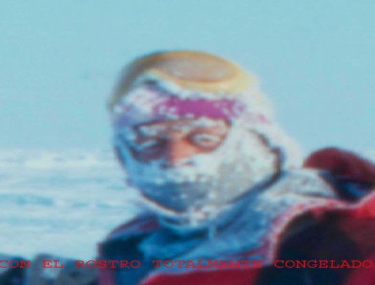 Josu Feijoo en el Polo Norte